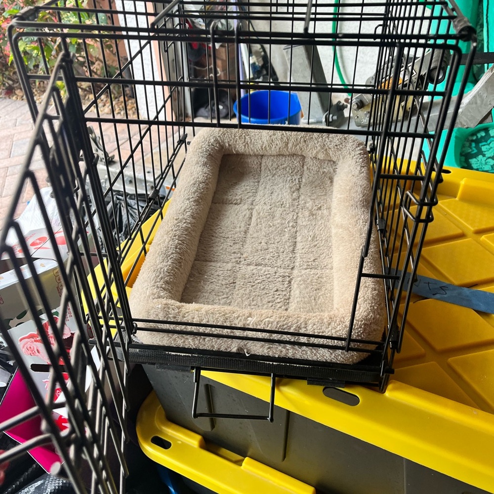 Cozy Beige Pet crate for Small Pets